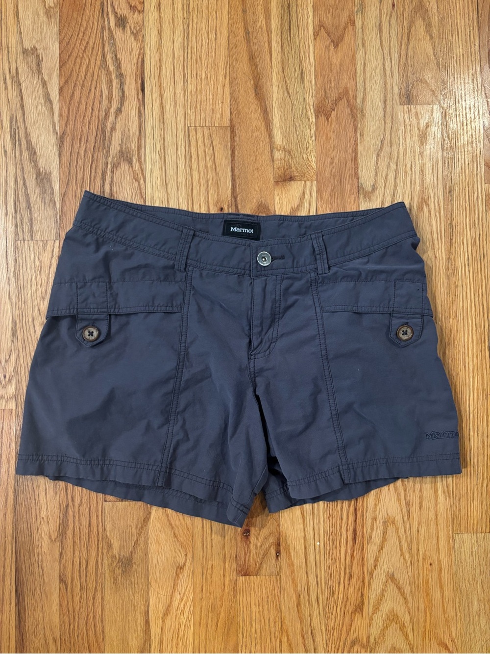 Marmot Women's Charcoal Outdoor Cargo Shorts
